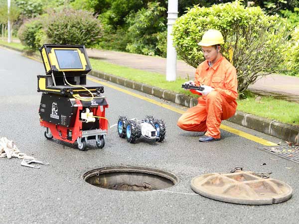 彬村山华侨农场管道机器人检测