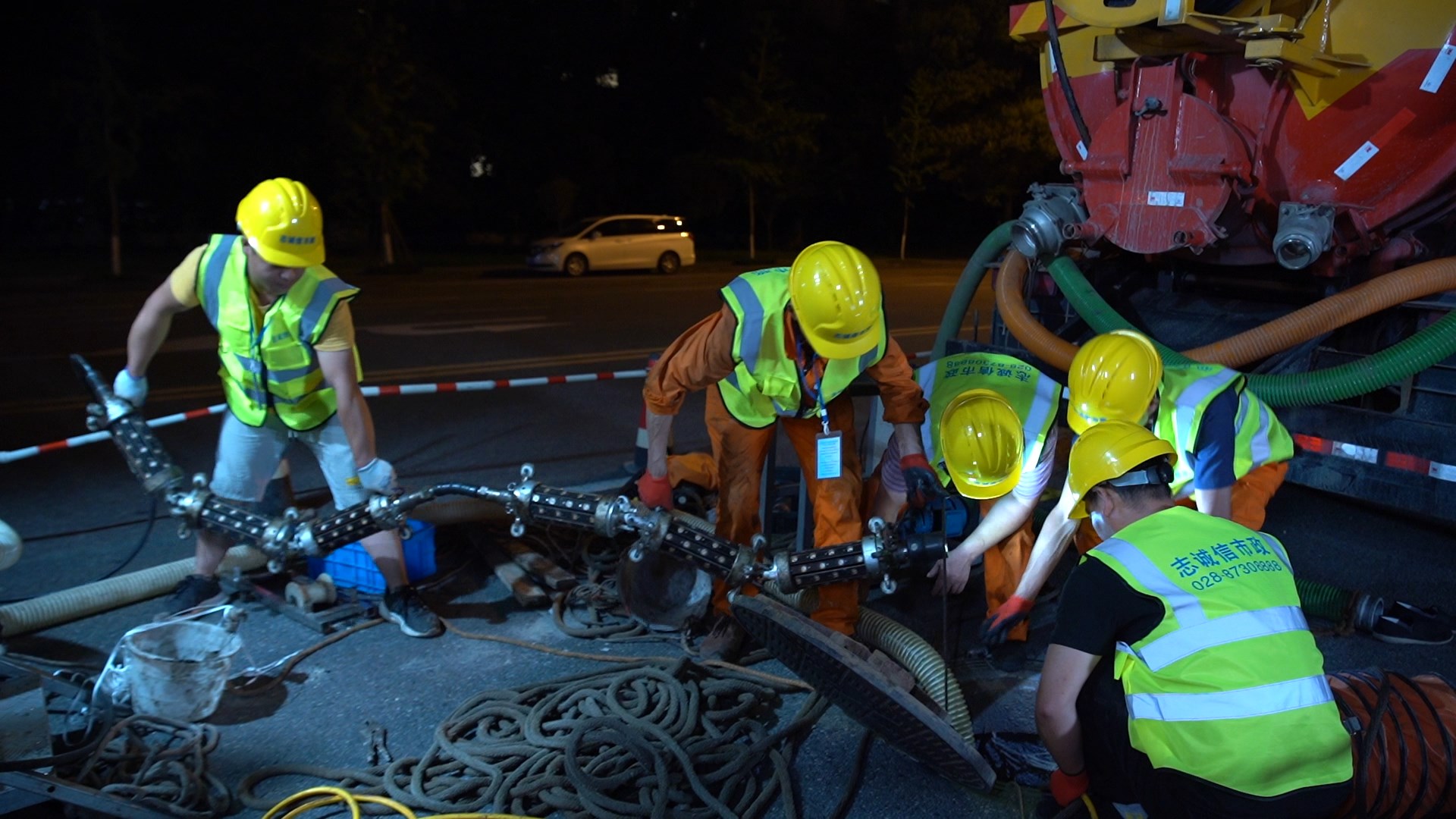 彬村山华侨农场紫外光固化修复